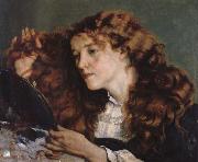 Gustave Courbet The Beautiful Irish Girl Spain oil painting artist